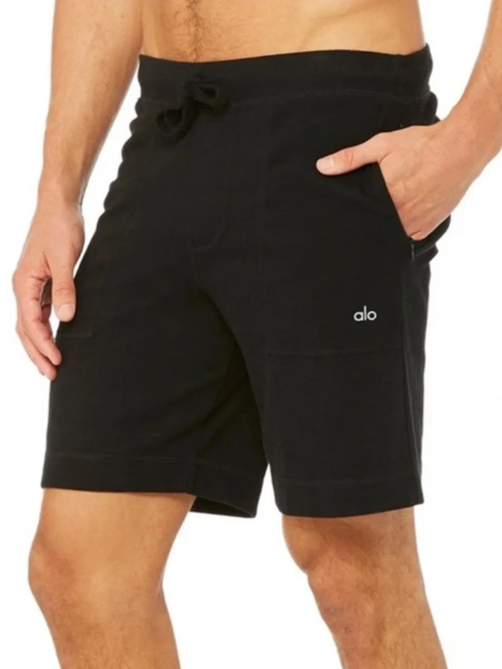 ALO Yoga Men’s Black Triumph Shorts Sz S